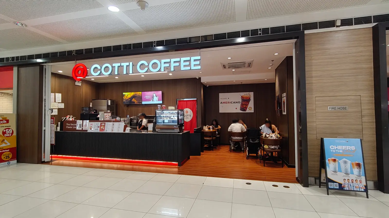 COTTI COFFEE in SM City Fairview